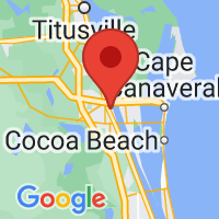 Map of Cocoa, FL US